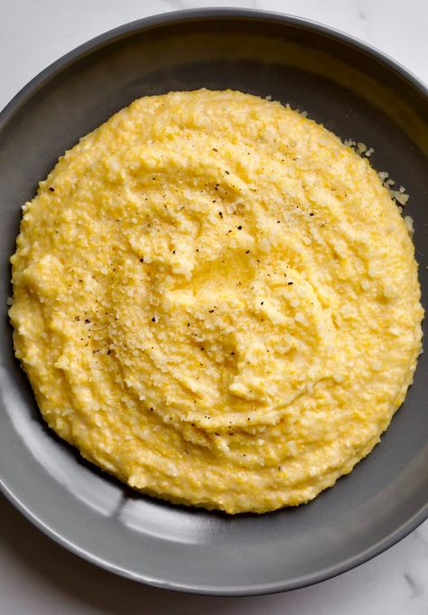 A true Italian speciality ready to serve in 10 minutes or less. Italian polenta is a MUST MAKE recipe. Tried and True Authentic Italian Polenta Recipe Homemade Polenta, Italian Polenta, Polenta Recipe, Polenta Recipes, Creamy Polenta, Food Vegetarian, Soft Cheese, Authentic Italian, Tried And True