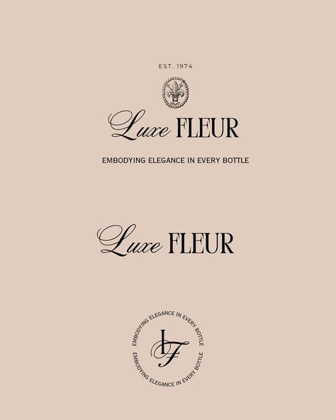 Introducing Luxe Fleur✨ In Paris’s most prestigious district, Luxe Fleur is a perfume shop of sophistication and olfactory delight. By providing personalized consultations and custom-made perfumes, the boutique guarantees a lavish shopping experience. Let me know your thoughts below! 👇🏻 Brief By @lets.brief #letsbriefLuxeFleur ______________ #studiothirteen #briefchallenge #graphicdesigner #designer #creative #logodesign #logodesigner #designportfolio #brandingdesign #freelance #logos #... Perfume Typography, French Perfume Labels, French Logo, Luxe Logo, Illustrator Typography, Perfume Logo, Perfume Label, French Pharmacy, Perfume Shop