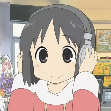 My Ordinary Life Anime, Nichijou Icons, Nano Shinonome, Mio Nichijou, Nichijou My Ordinary Life, My Ordinary Life, Slice Of Life Anime, Azumanga Daioh, Ordinary Life