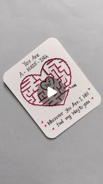 Majjari Kavya 🧿 on Instagram: "My way to you❤️ Cute diy gift card idea for him/her💖🌟 . . . . . . #diy #diys #diygiftcards #diycute #diybirthdaycard #diyprojects #diytutorials #diyframes #diycard #diygifts #diyideas #diygiftideas #diyvideo #gift #giftcards #gifts #giftforhim #giftforher #giftbox #handmadecards #handmadegifts #handembroidery #fyp #fypage #creativegifts #creativecards #handmadewithlove #handmade #handmadegift" Gift Card Ideas For Girlfriend, Handmade Gift Card For Boyfriend, Cute Cards To Make For Your Girlfriend, Cute Card Idea For Girlfriend, Card Ideas For Girlfriend, Diy Deck Of Cards For Boyfriend, Gifts For Gf, Diy Gift Card, Cute Diys