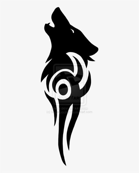 Kurt Tattoo, Stammestattoo Designs, Tattoo Png, Witcher Wallpaper, Wolf Silhouette, Wolf Tattoo Design, Wolf Wallpaper, Wolf Drawing, Wolf Design