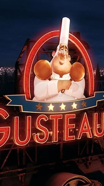 *GUSTEAU ~ Ratatouille, 2007 Gusteau Ratatouille, Ratatouille Movie, Ratatouille 2007, Ratatouille Disney, Tinkerbell Movies, Restaurant Poster, Disney Pixar Movies, The Good Dinosaur, Old Disney