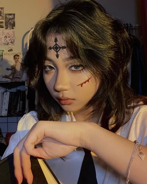 Chrollo Hxh Cosplay, Hunter X Hunter Halloween Costume, Hunter X Hunter Cosplay Female, Hunter X Hunter Costumes, Chrollo Lucilfer Cosplay, Chrollo Costume, Hxh Halloween Costume, Chrollo Cosplay Female, Hunter Hunter Cosplay