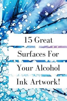 How To Paint With Alcohol Ink Tutorials, Alcohol Ink Project Ideas, Painting With Alcohol Inks Tutorials, Alcohol Ink Tutorials For Beginners, Ink And Alcohol Art, What Paper To Use For Alcohol Ink, Alcohol Ink Markers Art, Cards Using Alcohol Inks, How To Use Alcohol Ink On Paper