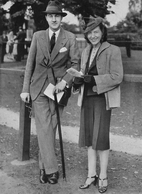 Lord and Lady Charles Cavendish (née Adele Astaire), Phoenix Park, 1939 Adele Astaire, Louis Mountbatten, British Nobility, Lord And Lady, Classic Films, Film Stills, Her Brother, Golden Age, Adele