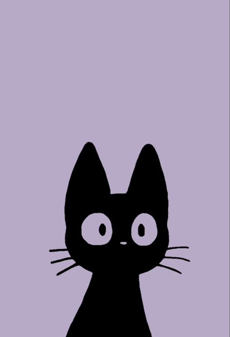 Lgbt Sticker, Cat Outline, Aesthetics Quote, Unicorn Art, Purple Cat, Iphone Wallpaper Themes, Kitty Wallpaper, Cute Cartoon Drawings, Cat Wallpaper