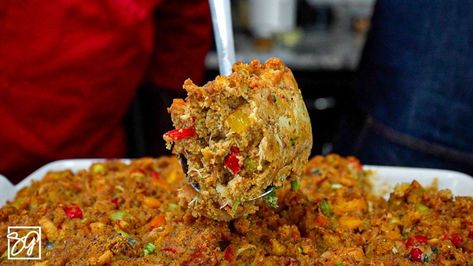 Ultimate Guide to Seafood Cornbread Dressing Recipe - Smokin' and Grillin' with AB Seafood Cornbread Dressing, Seafood Cornbread, Seafood Dressing Recipe, Seafood Dressing, Collard Greens With Bacon, Classic Cornbread, Cornbread Dressing Recipe, Dressing Recipes Cornbread, Recipes Fish