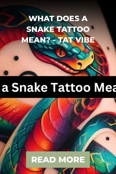 Snake tattoos carry profound meanings that date back centuries. A snake tattoo means transformation, healing, and duality. A Snake Tattoo, Snake Tattoo Meaning, Dragon Tattoo Meaning, Bumble Bee Tattoo, S Tattoos, Snake Tattoos, Feathered Serpent, Snake Shedding, History Tattoos