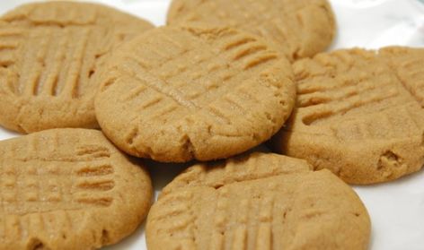 Flourless Peanut Butter Cookies, Best Peanut Butter Cookies, Almond Butter Cookies, Butter Cookies Recipe, Peanut Butter Cookie Recipe, Microwave Recipes, Natural Peanut Butter, Peanut Butter Cookies, Yummy Cookies