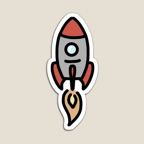 Cute Rocket Drawing, Rocketship Doodle, Rocket Doodle Art, Rocket Doodle, Rocket Ship Doodle, Rocket In Space Drawing, Ship Doodle, Rocket Line Drawing, Vintage Aesthetic Stickers Printables