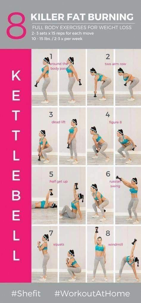 Kettlebell Workouts For Women, Home Workout Space, Beginner Running, Hiit At Home, Burning Body, Workouts For Women, Calories Burned, Endurance Workout, Workout Space