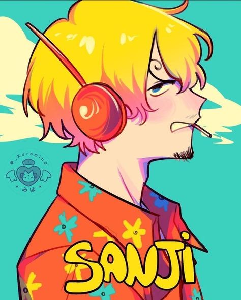 One Piece Cute Fanart, Sabo One Piece Fanart, Sanji Egghead, Sanji Fanart, Monster Trio, Vinsmoke Sanji, One Piece Cartoon, Sanji Vinsmoke, One Piece Crew