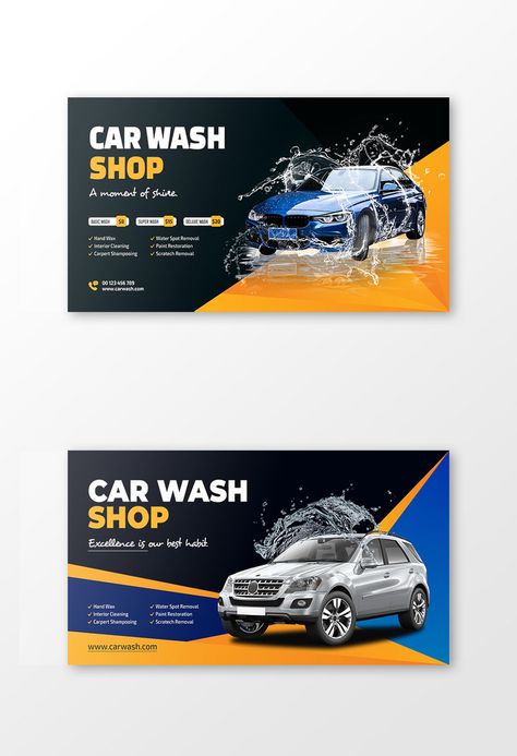 professional car wash service social media post and web banner design template#pikbest#templates Car Wash Business, Car Wash Services, Mobile Wallpaper Android, Money Sign, Banner Template Design, Powerpoint Word, Web Banner Design, Social Media Banner, Web Banner