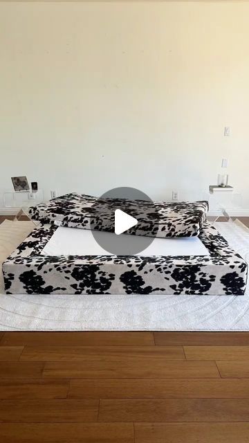 SoftFrame Designs on Instagram: "Coastal Cowgirl Summer loading...🤠☀️ 

Our Vegan Cowhide print on the Ultra Set✨ 

#bedinspo #cloudbed #safefurniture #bedroominspo #softfurniture #bestbedframe 
#coastalcowgirl" Softframe Designs, Cowgirl Summer, Cowhide Print, Soft Furniture, Coastal Cowgirl, June 21, Kitchen Inspo, Architectural Digest, Jane Austen