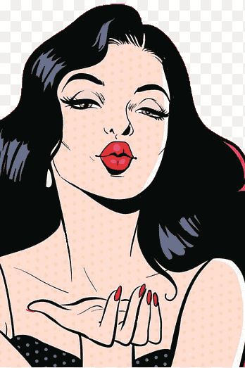 Pop Art Woman Face, Ragazza Pop Art, Images Pop Art, Pop Art Face, Pop Art Lips, Portraits Pop Art, Comic Pop Art, Arte Pin Up, Pop Art Vintage