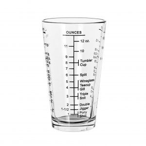 Never find yourself asking “how many ounces in a shot?” Dry Measuring Cups, Glass Measuring Cup, Table Glass, Liquid Measuring Cup, Bar Items, Measuring Tools, Measuring Cup, Restaurant Supplies, Kitchen Equipment