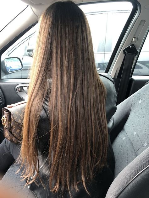 Long Healthy Hair, Long Silky Hair, Long Hair Pictures, Really Long Hair, Long Brown Hair, Haircuts For Long Hair, Long Hair Girl, Long Straight Hair, Beautiful Long Hair