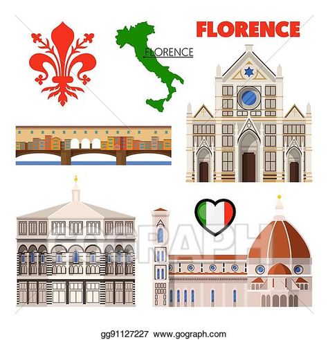 Italy Travel Map, Map Of Florence Italy, Florence Architecture, Travel Doodle, Travel Doodles, Florence Italy Travel, Architecture Mapping, Italy Florence, Europe Holidays