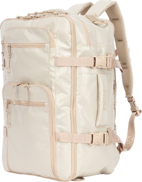 CALPAK Terra 26L Duffel Backpack White Sands Container Store, White Sand, Backpacks, Travel, White