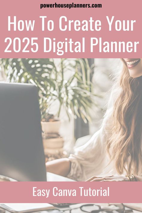 Learn digital planning with 2025 Canva planner tutorial, organization, productivity, goal setting, and planning ideas. Create A Digital Planner, Free Digital Planner, Free Planner Templates, Creative Elements, Canva Tutorial, Free Planner, Diy Planner, Get Organized, Easy Tutorial