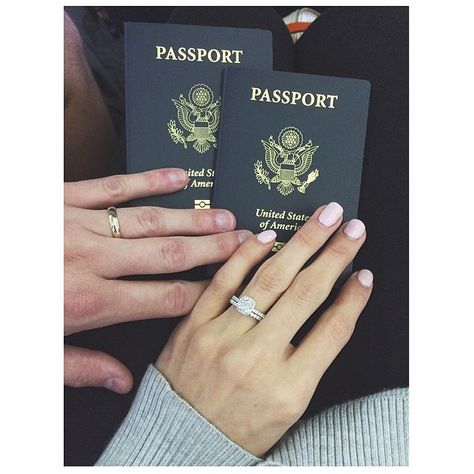 And we're off! A HUGE thank you to all of our incredible friends & family that came from all over the country to help celebrate Conrad and I on Saturday. We love you all! St. Lucia here we come!✈️ American Passport Aesthetic, Honeymoon Italy, International Passport, Rich Couple, International Trip, Passport Pictures, Career Vision Board, Love Quotes For Girlfriend, Passport Online