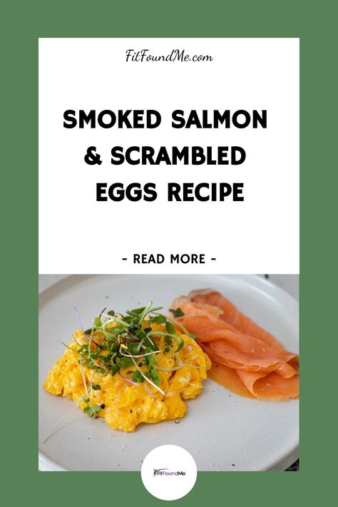 Start your day right with this heavenly combination of fluffy scrambled eggs, delicately seasoned with sea salt and black pepper, and perfectly paired with slices of cold-smoked salmon. Elevate the experience with a sprinkling of fresh microgreens, bringing a touch of vibrancy to your plate. Whether it’s a leisurely weekend brunch or a special breakfast … Salmon Scrambled Eggs, Fluffy Scrambled Eggs, Scrambled Eggs Recipe, Special Breakfast, Eggs Recipe, Carb Free, Weekend Brunch, Morning Food, Scrambled Eggs