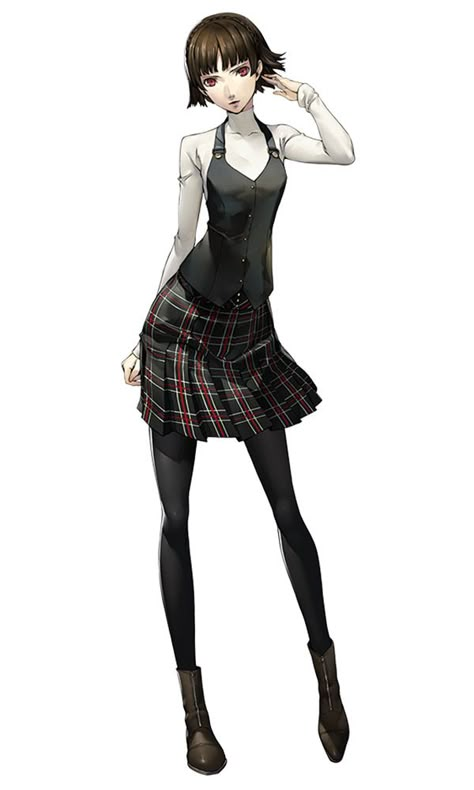 Makoto Niijima Art - Persona 5 Art Gallery Persona 5 Makoto, Makoto Niijima, Atlus Games, Shin Megami Tensei Persona, Megami Tensei, Persona 4, 5 Anime, Urban Legends, Game Character Design