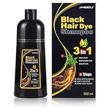 Gray Hair Coverage, Plant Hair, Black Hair Shampoo, Black Shampoo, Hair Dye Shampoo, Grey Hair Coverage, Black Hair Dye, Covering Gray Hair, Hair Color Shampoo