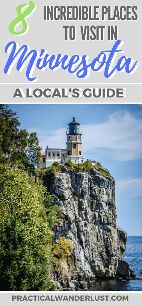 Minnesota is a USA travel destination that's packed with amazing places to visit, things to do, and delicious food to eat! Here's the 8 best places to visit in Minnesota according to a local. Don't skip visiting Minnesota on your next United States vacation! Amazing Places To Visit, Minnesota Travel, Food To Eat, Midwest Travel, Us Travel Destinations, Destination Voyage, Usa Travel Destinations, Road Trip Fun, Incredible Places