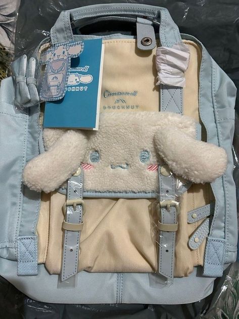 Cinnamoroll Aesthetic, Cinnamoroll Bag, Sanrio Backpack, Hello Kitty Birthday Cake, Sanrio Bag, Aesthetic Bag, Cute School Bags, Stylish School Bags