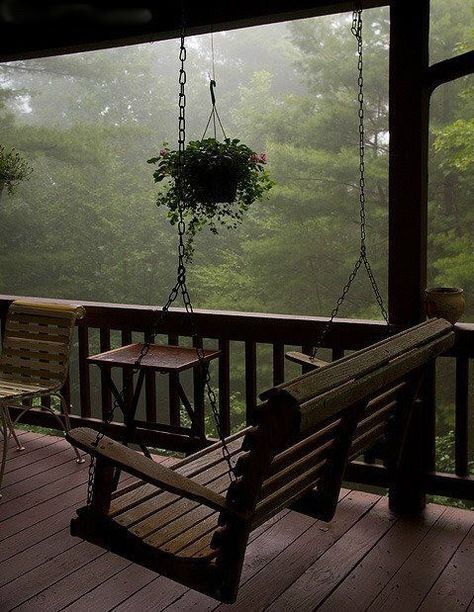 ︎ ︎ on Twitter: "pouring rain. https://t.co/pMtb5Rf77q" / Twitter Folklore Cabin, Cozy Rooms, Cabin Aesthetic, Patio Signs, Wooden Signs Diy, Summer Porch, Wooden Swings, Architectural Photographers, Backyard Diy Projects