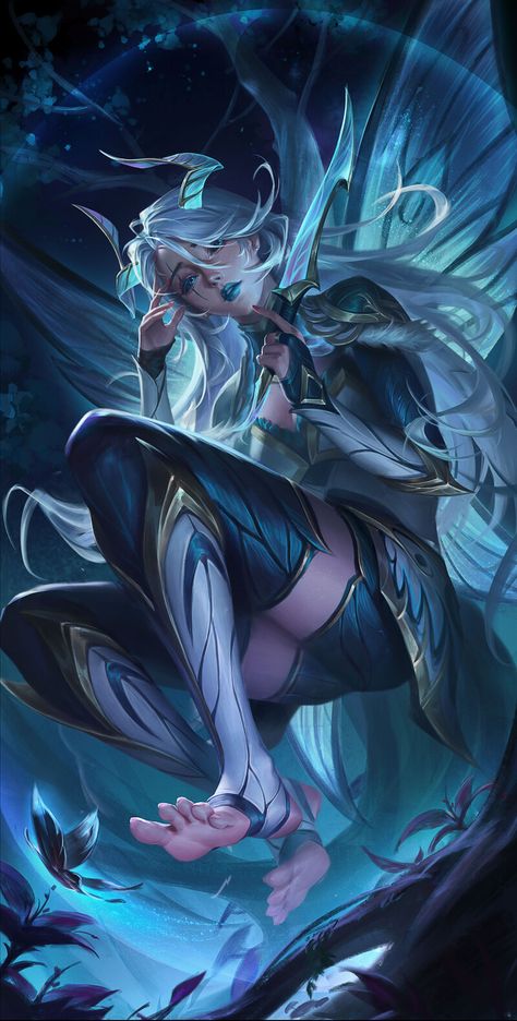 League Of Legends Katarina Fanart, Faerie Court Katarina, Katarina League Of Legends Wallpapers, Katarina Wallpaper, Faerie Court, Lol Fanart, Noxus League Of Legends, Katarina League Of Legends, League Of Legends Characters