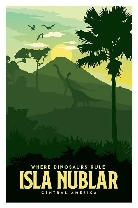 Jurassic Park Travel Poster, Jurassic Park Book, 2022 Journal, Space Travel Posters, Isla Nublar, J Park, Jurassic Park 1993, Jurrasic Park, Dinosaur Posters