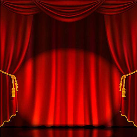 Theater Curtain Curtain Blind Protective Covering background Red Velvet Curtains, Curtains Vector, Curtain Drawing, Theatre Curtains, Stage Curtains, Theatre Scene, Scene Background, Theatre Stage, Pink Chair