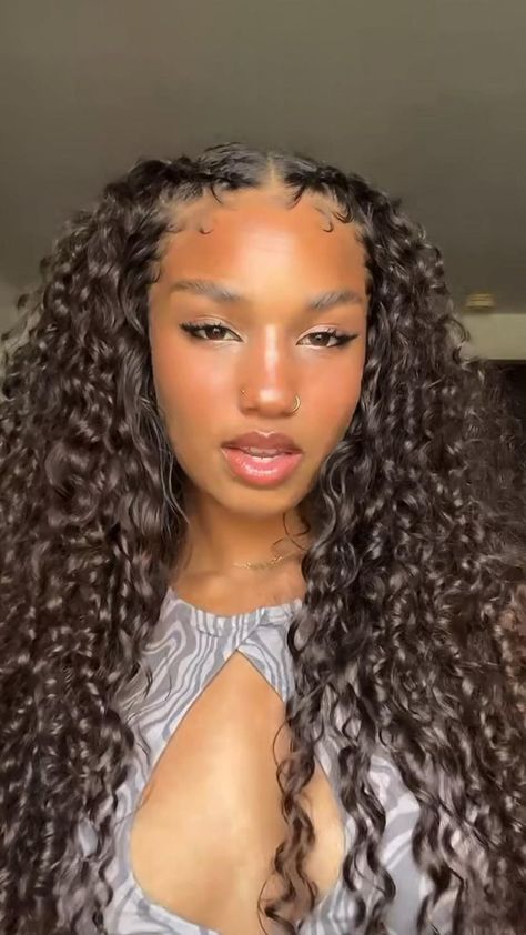 Woukd you wear this style? Braiding tutorial on my YouTube! in 2022 | Curly hair photos, Mixed curly hair, Curly hair styles Curly Hair Hairdos, Ashlee West, Wave Hairstyles, Curly Hair Beauty, Mixed Curly Hair, Curly Hair Videos, Curly Hair Photos, Cute Curly Hairstyles, Curly Hair Styles Easy