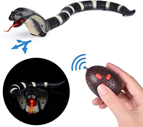 Amazon.com: snake toy Dinosaur Toys For Kids, Dragon Toys, Practical Jokes, Dinosaur Kids, Dinosaur Toys, Party Entertainment, Kids Play, Toy Boxes, Abs Material