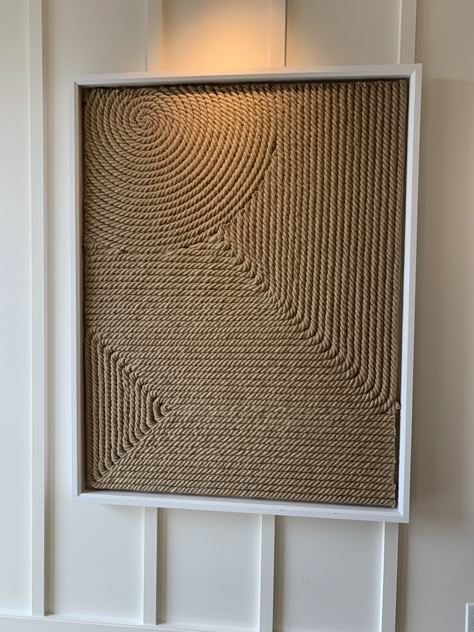 Cuadros Diy, Wall Art Ideas, Rope Crafts Diy, Textured Canvas, Textured Canvas Art, Plaster Art, Diy Crafts Room Decor, Diy Crafts For Home Decor, Popsicle Sticks