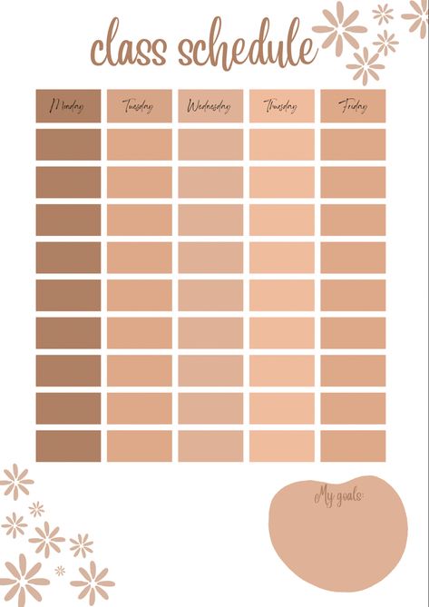 Aesthetic Study Schedule Template, Scedual Template School, Aesthetic Timetable Printable, School Scedual, Class Schedule Aesthetic, Aesthetic Study Schedule, Scedual Ideas, Timetable Ideas Aesthetic, School Homework Planner