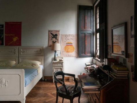 Habitually Chic® » Call Me By Your Name Cmbyn House, Call Me By Your Name House, An Open Window, Villa Interior, Italian Interior Design, Italian Interior, Call Me By Your Name, Modern Restaurant, Italian Villa