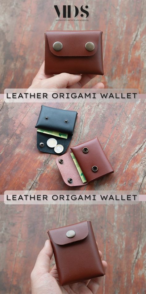 This is a digital pattern to do the leather origami wallet you see in photos. It is a stitch-less leather origami wallet pattern. You have a durable and beautiful leather wallet end of the process. It was fun and easy, I hope you enjoy it too! Leather Origami, Origami Wallet, Leather Wallet Pattern, Minimalist Leather Wallet, Wallet Pattern, Enjoy It, Digital Pattern, The Process, Leather Craft