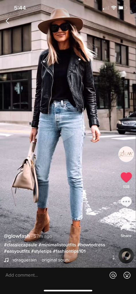 Rocker Style Outfits, Roll Clothes, Rocker Fashion, Winter Fashion Outfits Casual, Fashion Outfits Casual, Leather Clothes, Rocker Style, Neutral Outfit, Thanksgiving Outfit