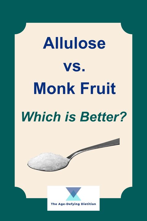 Allulose vs Monk Fruit: Which Sweetener Is Better? Healthier Alternatives, Monk Fruit, Daily Yoga Workout, Health And Wellness Coach, Nutrition And Dietetics, Blood Sugar Control, Sugar Free Desserts, Which Is Better, Healthy Aging