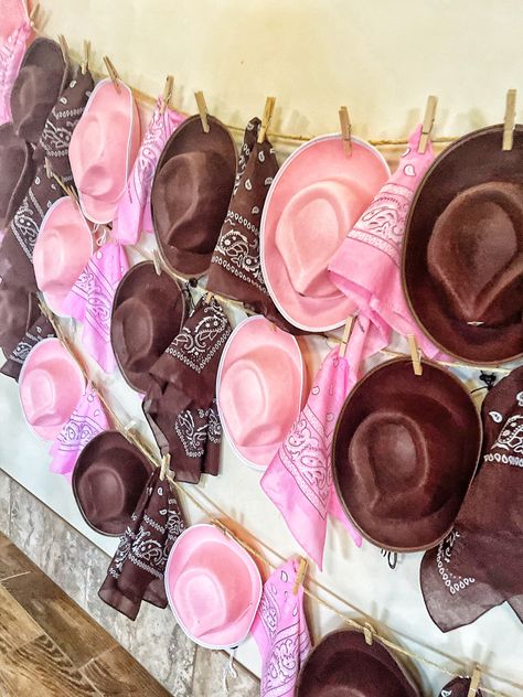 Pink Rodeo Theme Party, Girly Rodeo Party, Wild West First Birthday Girl, Western Barbie Birthday Party, 2nd Birthday Rodeo Theme Girl, Rodeo Pinata, Pink Western Birthday Party, Cowgirl Birthday Party Kids, Girl Rodeo Birthday Party