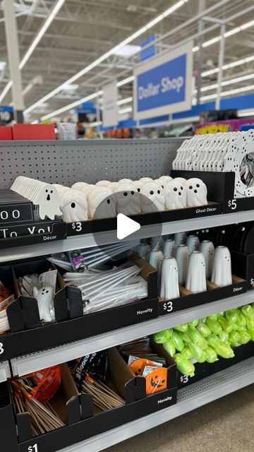 Walmart Gems on Instagram: "👻Does your Walmart have a dollar spot section? SO MANY spooky cute items are there now! I especially love the jelly totes at the end ☺️

#walmart #walmartfinds #halloweendecor #halloween2024" Cute Items, Springfield Ohio, Walmart Finds, Spooky Cute, Jelly, Halloween Decorations, The End, Gems, Audio