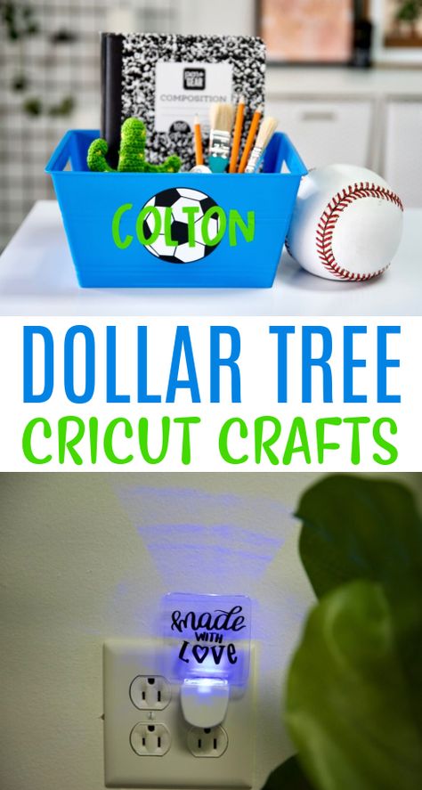 You don’t always have to pay a lot of money to make some crafts. These Dollar Tree Cricut Crafts are proof of that! We’re going to share our favorite ideas from Dollar Tree with you here today. Cricut Projects For Men, Dollar Tree Cricut Crafts, Cricut Projects For Kids, Dollar Tree Cricut Projects, Dollar Tree Cricut, Cricut Tips And Tricks, Cartoon Birthday, Vbs 2024, Beginner Crafts