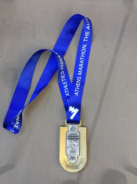 Athens Marathon 2018 Finisher Medal Athens Marathon, Vision List, Find A Job, Athens