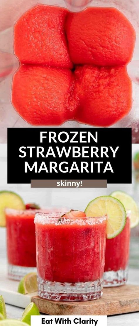 Frozen Strawberry Margarita Recipe, Strawberry Margaritas, Strawberry Tequila, Frozen Strawberry Margarita, Frozen Strawberry Daiquiri, Strawberry Margarita Recipe, Frozen Strawberry, Frozen Margaritas, Strawberry Margarita