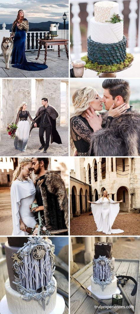 Game Of Thrones Wedding Theme Dresses, Game Of Thrones Wedding Ideas, Game Of Thrones Themed Wedding, Game Of Thrones Wedding Theme, Got Wedding, Medieval Wedding Theme, Game Of Thrones Wedding, Butterfly Wedding Cake, Game Of Thrones Theme