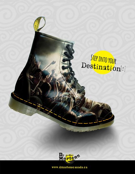 Dr Martens Campaign, Campaign Design, Store Manager, Brand Store, Advertising Campaign, My Portfolio, Doc Martens, Ad Campaign, Dr. Martens