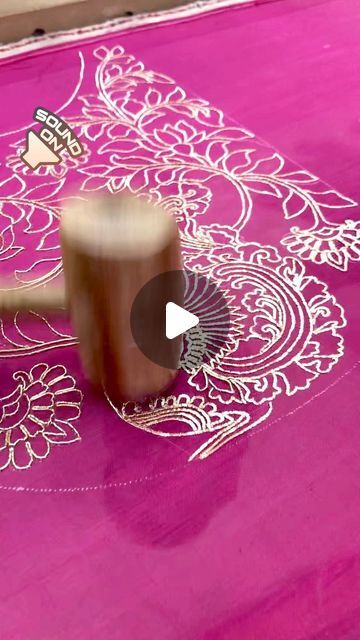 Palash on Instagram: "✨ Sneak peek behind the scenes! Witness the intricate pitta work embroidery transforming our Chanderi Kurti into a masterpiece. 

Stay tuned for the grand reveal of our exquisite pure silk collection! ✨ 

#BehindTheScenes #ChanderiKurti #HandEmbroidery #PittaWork #SneakPeek #ArtisanCraftsmanship #PureSilk #SpecialOccasions #EthnicWear #TraditionalCraft #IndianFashion #HandloomLove #FashionBehindTheScenes #ArtistryInMotion #ComingSoon #StayTuned #HandcraftedLuxury #CulturalHeritage #EmbroideryArt #FashionInProgress #WorkInProgress #ArtisanalFashion #TextileArt #IntricateDetails #FashionDesign #HandmadeWithLove #SilkFashion #ArtisanalCraft #FashionPreview #ArtisanWork

Follow for more amazing collections @palashstore @palashstore @palashstore" Pitta Work Embroidery, Pitta Work, Artisan Fashion, Creative Embroidery, Traditional Crafts, Embroidery Art, Beaded Embroidery, Sneak Peek, Textile Art